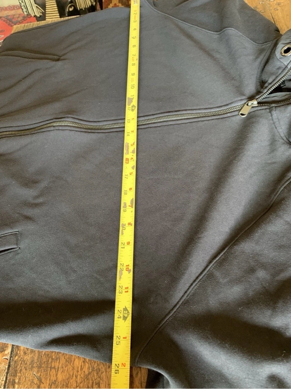 Athleta Hooded Zip-Front Bomber Jacket on my way triumph - Picture 15 of 16